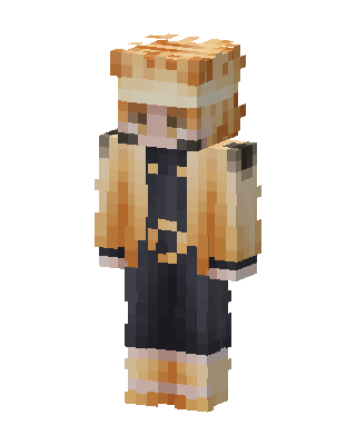Zenitsu Agatsuma skin, 3D preview