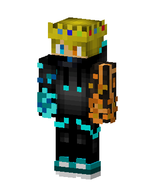 Black King skin, 3D preview