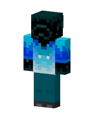 Ocean Hoodie skin, 3D preview