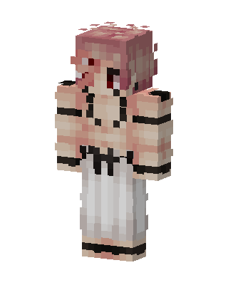 Pink Haired Brawler skin, 3D preview