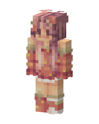 Autumn Blossom skin, 3D preview
