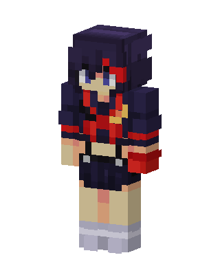 Ryuko Matoi Minecraft skin
