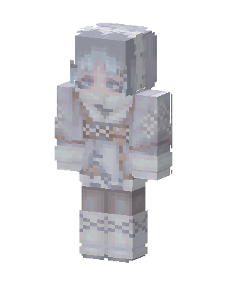 Frost Maiden skin, 3D preview