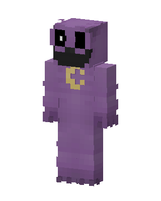 CatNap skin, 3D preview