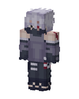 Kakashi Hatake skin, 3D preview