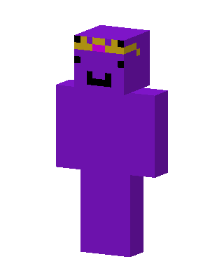 Purple Royal skin, 3D preview