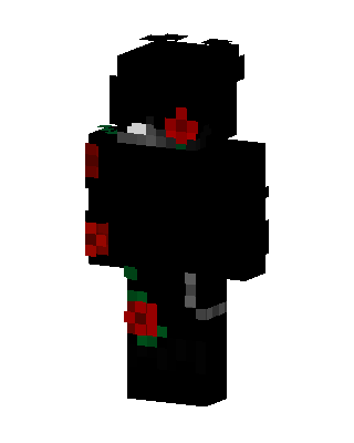 Black Villain Boy Minecraft skin