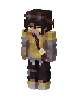 Steampunk Adventurer skin, 3D preview