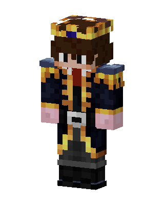Royal Captain skin, 3D preview