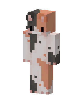 White Animal skin, 3D preview