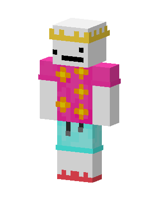 White Queen skin, 3D preview