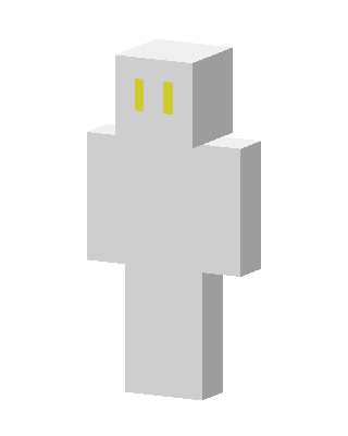 White Ghost skin, 3D preview