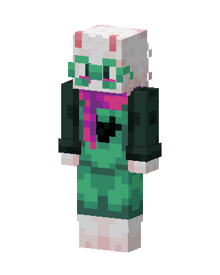 Ralsei skin, 3D preview