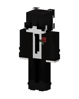 Black Suit Boy Minecraft black skin
