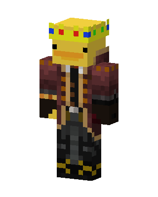 Duck King Minecraft skin