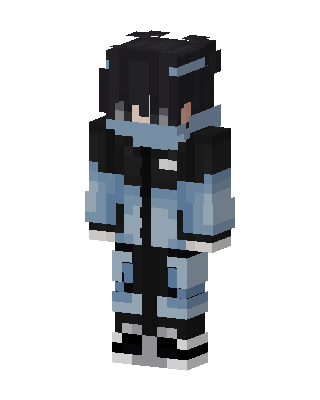 Frost Hoodie skin, 3D preview