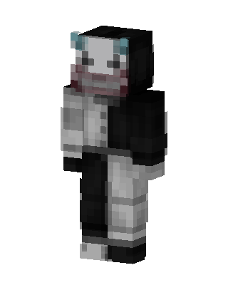 Black Ninja skin, 3D preview