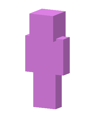 Pink Blank skin, 3D preview