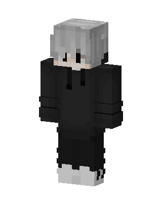 Black Hoodie Boy Minecraft hoodie skin