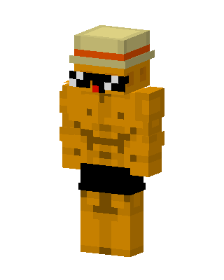 Straw Hat Nugget Minecraft skin