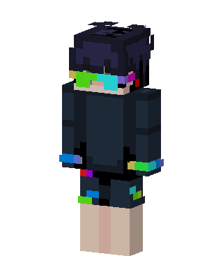 Neon Visor Minecraft skin