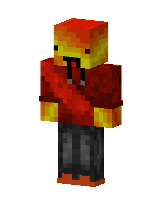 Red Player Boy Minecraft red skin