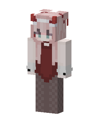 Zero Two Minecraft skin