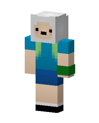 Finn the Human Minecraft skin