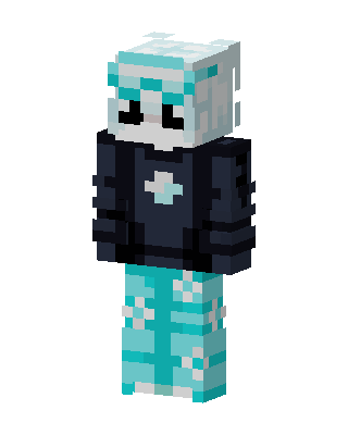 Frost Hoodie skin, 3D preview
