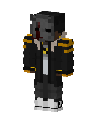 Masked Commander skin, 3D preview