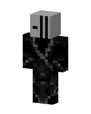 Shadow Masked Wanderer Minecraft skin