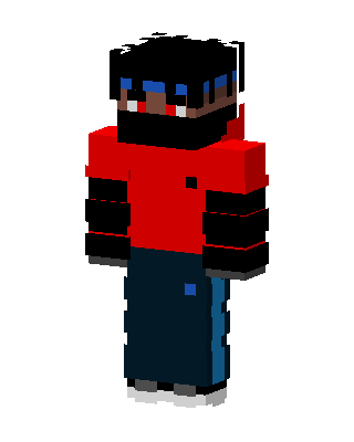 Red Player Boy Minecraft red skin