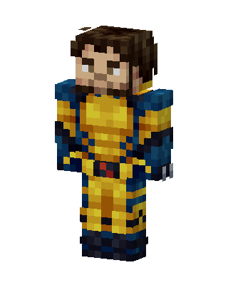 Wolverine skin, 3D preview