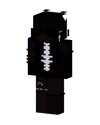 Spine Hoodie skin, 3D preview