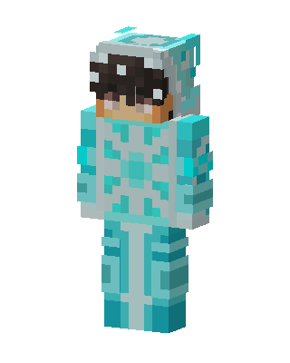 Cyan Mob Boy Minecraft skin