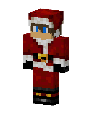 Red Holiday Boy Minecraft skin
