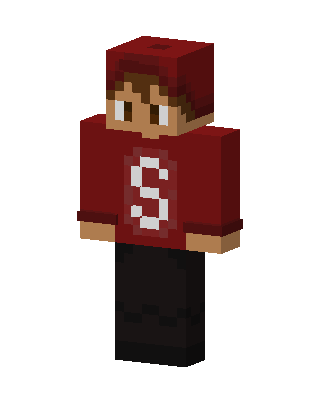 Red Athlete Boy skin, 3D preview