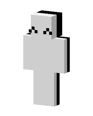 Blank Ghost skin, 3D preview