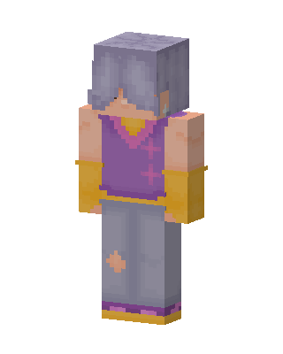 Purple Cutie Girl Minecraft purple skin