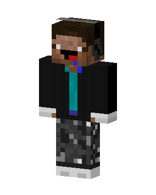Black Student Boy Minecraft skin