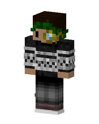 Monocle Sweater Guy skin, 3D preview