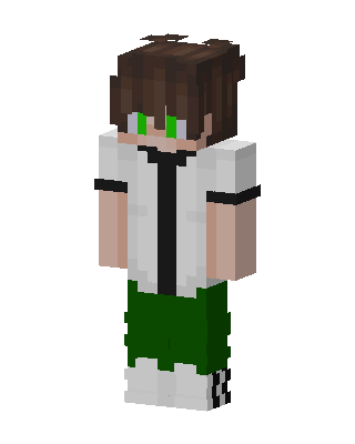 White Student Boy Minecraft skin