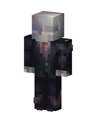 Black Villain Boy Minecraft black skin