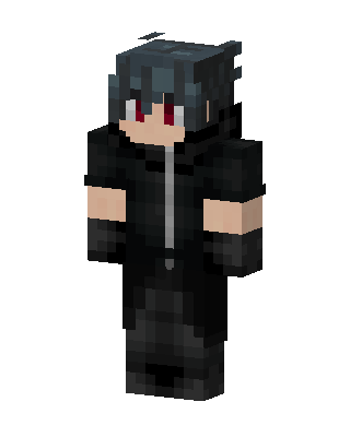 Red Eyed Rogue Minecraft skin