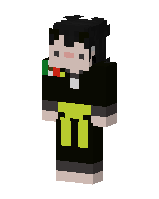 Black Student Boy Minecraft skin