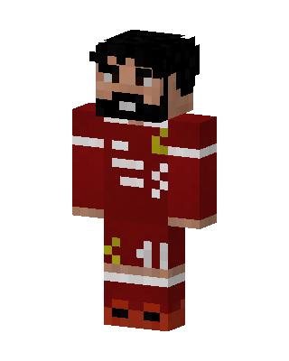 Red Kit Striker Minecraft skin