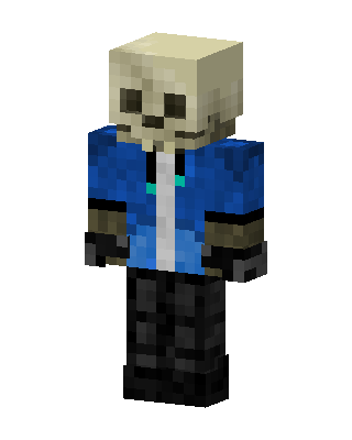 Sans Minecraft skin
