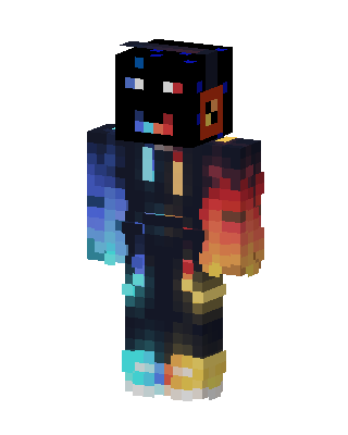 Black Drip Boy Minecraft black skin