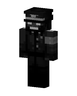 Shadow Officer skin, 3D preview