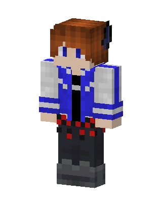 Blue Gamer Boy Minecraft skin